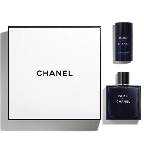 ensemble cadeau bleu chanel